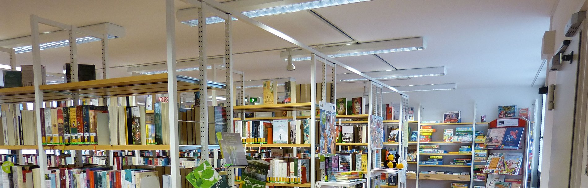 Ein Blick in die Ergänzungsbücherei